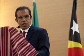 PR TIMORENSE RECONDUZ CHEFIAS MILITARES PARA MAIS UM ANO DE MANDATO