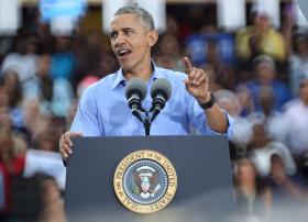 EUA/ELEIÇÕES: OBAMA DIZ QUE SE HILLARY VENCER NA FLORIDA CHEGARÁ À CASA BRANCA