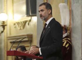 REI DE ESPANHA DISCURSA NA QUARTA-FEIRA NO PARLAMENTO PORTUGUÊS