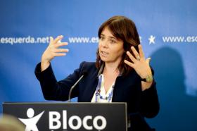 OE2017: CATARINA MARTINS (BE) ANUNCIA VOTO FINAL GLOBAL FAVORÁVEL