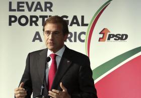 PASSOS COELHO DIZ QUE ATUAL GOVERNO É O MAIS PARTIDÁRIO DE QUE TEM MEMÓRIA