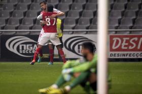 SPORTING DE BRAGA GOLEIA FEIRENSE E SOBE AO TERCEIRO LUGAR