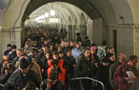 TERMINAIS FERROVIÁRIOS EM MOSCOVO EVACUADOS NA SEQUÊNCIA DE AMEAÇAS DE BOMBA