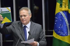 SUPREMO DO BRASIL DECIDE LEVAR PRESIDENTE DO SENADO AO BANCO DOS RÉUS