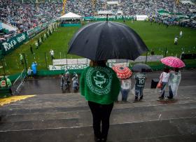 ACIDENTE/COLÔMBIA: CHAPECOENSE DECLARADO VENCEDOR DA TAÇA SUL-AMERICANA