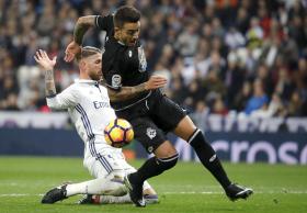 REAL MADRID SALVO POR NOVO ‘MILAGRE’ DE SÉRGIO RAMOS NA LIGA ESPANHOLA DE FUTEBOL