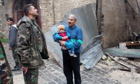 RETIRADA DE CIVIS E COMBATENTES DE ALEPO ATRASADA