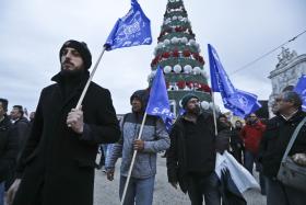 POLÍCIAS PROTESTARAM JUNTO AO MAI CONTRA INCUMPRIMENTO DO ESTATUTO DA PSP
