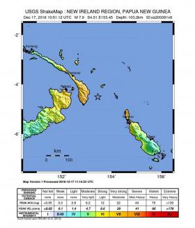 ALERTA DE TSUNAMI NO PACÍFICO APÓS SISMO DE 7,9 NA PAPUA NOVA GUINÉ