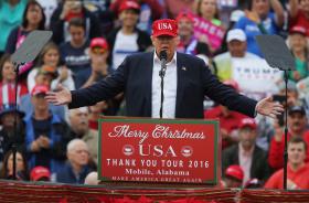 TRUMP SUPERA OS 270 VOTOS NO COLÉGIO ELEITORAL PARA SER ELEITO PRESIDENTE DOS ESTADOS UNIDOS