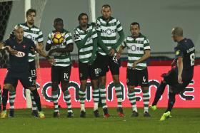 SPORTING VENCE EM BELÉM COM GOLO DE BAS DOST AOS 90+3