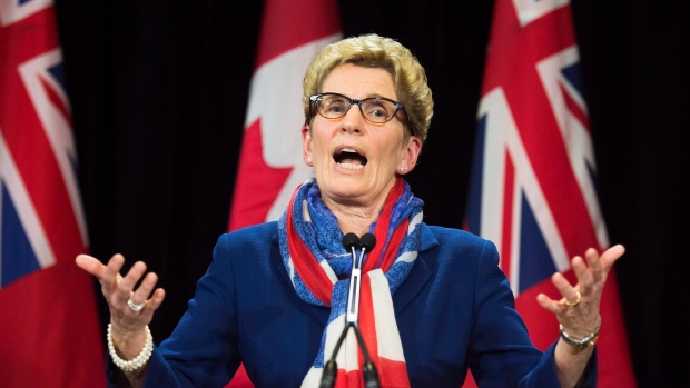 A primeira-ministra do Ontário Kathleen Wynne, nesta foto de arquivo. (Nathan Denette/Canadian Press)