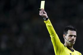 ÁRBITRO CARLOS XISTRA NO VITÓRIA GUIMARÃES-BENFICA DA TAÇA DA LIGA