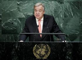 GUTERRES FAZ HOJE O SEU PRIMEIRO DISCURSO NO CONSELHO DE SEGURANÇA DA ONU