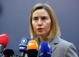 LONDRES SÓ PODE NEGOCIAR ACORDO COMERCIAL COM EUA APÓS SAÍDA DA UE — MOGHERINI