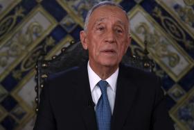 MARCELO REBELO DE SOUSA LAMENTA MORTE DE ANTERO FERREIRA, ANTIGO PRESIDENTE DO CCB