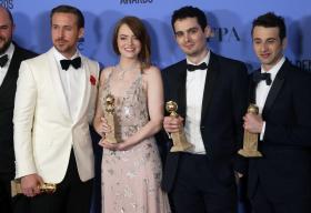 FILME “LA LA LAND” VENCE SETE PRÉMIOS NOS GLOBOS DE OURO
