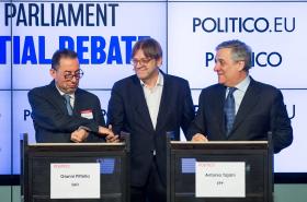 ITALIANOS TAJANI E PITTELLA DISCUTEM PRESIDÊNCIA DO PE NA QUARTA E ÚLTIMA VOLTA