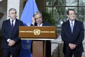 GUTERRES DIZ QUE NÃO SE PODEM ESPERAR “SOLUÇÕES IMEDIATAS” PARA A QUESTÃO DE CHIPRE