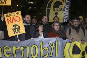 ALMARAZ: CENTENAS DE PESSOAS EM PROTESTO FRENTE AO CONSULADO DE ESPANHA EM LISBOA