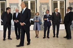 MARCELO ALMOÇOU COM SEIS EX-ADVERSÁRIOS E FALOU POR SKYPE COM MARISA MATIAS