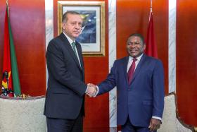 PR DE MOÇAMBIQUE E DA TURQUIA QUEREM COOPERAÇÃO ECONÓMICA MAIS SIGNIFICATIVA