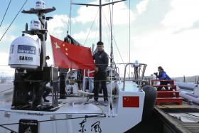 VELEIRO CHINÊS DONGFENG JÁ ESTÁ NA ÁGUA E AMBICIONA VENCER A VOLVO OCEAN RACE
