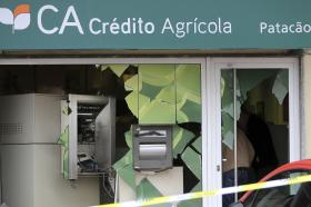 CAIXA MULTIBANCO ASSALTADA HOJE DE MADRUGADA EM FARO