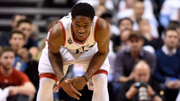 DEMAR DEROZAN DOS RAPTORS NOMEADO PARA EQUIPA INICIAL NO JOGO ALL-STAR DA NBA