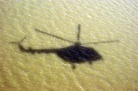 HELICÓPTERO DA ONU USADO EM OPERAÇÃO CONTRA REBELDES NA REPÚBLICA CENTRO-AFRICANA