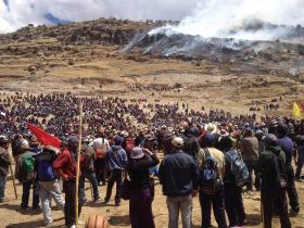 PERU DECRETA ESTADO DE EXCEÇÃO NUMA PROVÍNCIA DEVIDO A CONFLITO RELACIONADO COM MINA