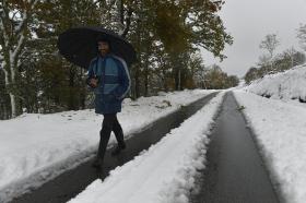 NORTE COM AVISO AMARELO POR CAUSA DA NEVE E LITORAL POR CAUSA DA AGITAÇÃO MARÍTIMA