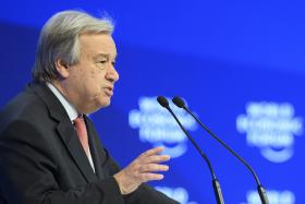 GUTERRES INICIA NA ARÁBIA SAUDITA VISITA A CINCO PAÍSES ÁRABES