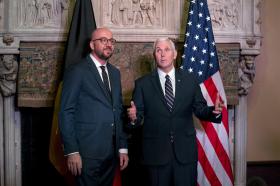 VICE-PRESIDENTE DOS EUA HOJE EM BRUXELAS PARA REUNIÕES COM LÍDERES DA UE E NATO