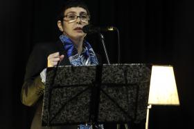 ADRIANA CALCANHOTTO DÁ AULAS EM COIMBRA MAS A PASSAGEM PODE TAMBÉM DAR UM DISCO