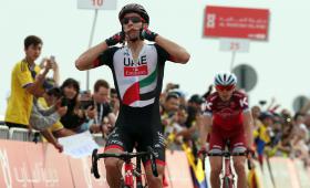 RUI COSTA GANHA ETAPA E ASSUME LIDERANÇA DA VOLTA A ABU DHABI