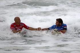FREDERICO MORAIS VAI DEFRONTAR KELLY SLATER NA TERCEIRA RONDA NA GOLD COAST