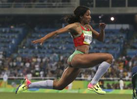PATRÍCIA MAMONA MEDALHA DE PRATA NO TRIPLO DOS EUROPEUS