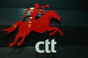 LUCRO DOS CTT CAI 13,7% PARA 62,2 ME EM 2016
