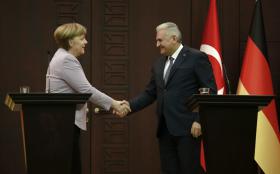 CONVERSA TELEFÓNICA COM ANGELA MERKEL FOI “PRODUTIVA” – PRIMEIRO-MINISTRO TURCO