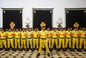 EM DIA DE PROTEÇÃO CIVIL, GOVERNO HOMENAGEIA FORÇAS ESPECIAL DE BOMBEIROS
