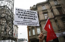 MISSÕES DIPLOMÁTICAS HOLANDESAS NA TURQUIA ENCERRADAS POR SEGURANÇA