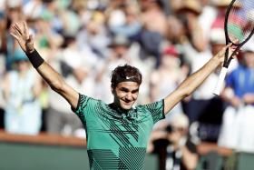 FEDERER BATE WAWRINKA E VENCE TORNEIO DE INDIAN WELLS PELA QUINTA VEZ