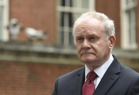 MORREU ANTIGO VICE-PRIMEIRO-MINISTRO DA IRLANDA DO NORTE MARTIN MCGUINNESS