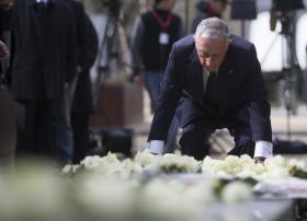 PRESIDENTE DA REPÚBLICA HOMENAGEIA EM BRUXELAS “IRMÃOS VÍTIMAS DOS ATENTADOS”