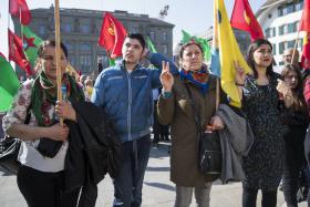 TURQUIA CONVOCA EMBAIXADOR DA SUÍÇA APÓS MANIFESTAÇÃO ANTI-ERDOGAN