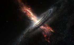 ASTRÓNOMOS OBSERVAM FORMAÇÃO DE ESTRELAS EM VENTOS GALÁCTICOS PERTO DE BURACO NEGRO