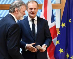 BREXIT: NÃO VALE A PENA FINGIR QUE HOJE É UM DIA FELIZ, MAS UE A 27 ESTÁ MAIS UNIDA – TUSK