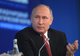 PUTIN DIZ QUE ALTERAÇÕES CLIMÁTICAS NÃO SÃO PROVOCADAS PELA ATIVIDADE HUMANA