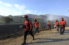 DOMINADO INCÊNDIO NO PARQUE PENEDA GERÊS